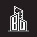bd-real-estate-logo-with-building-style-real-estate-logo-stock-vector